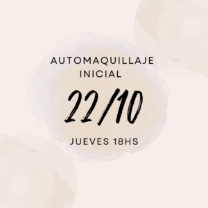 AUTOMAQUILLAJE INICIAL 22/10